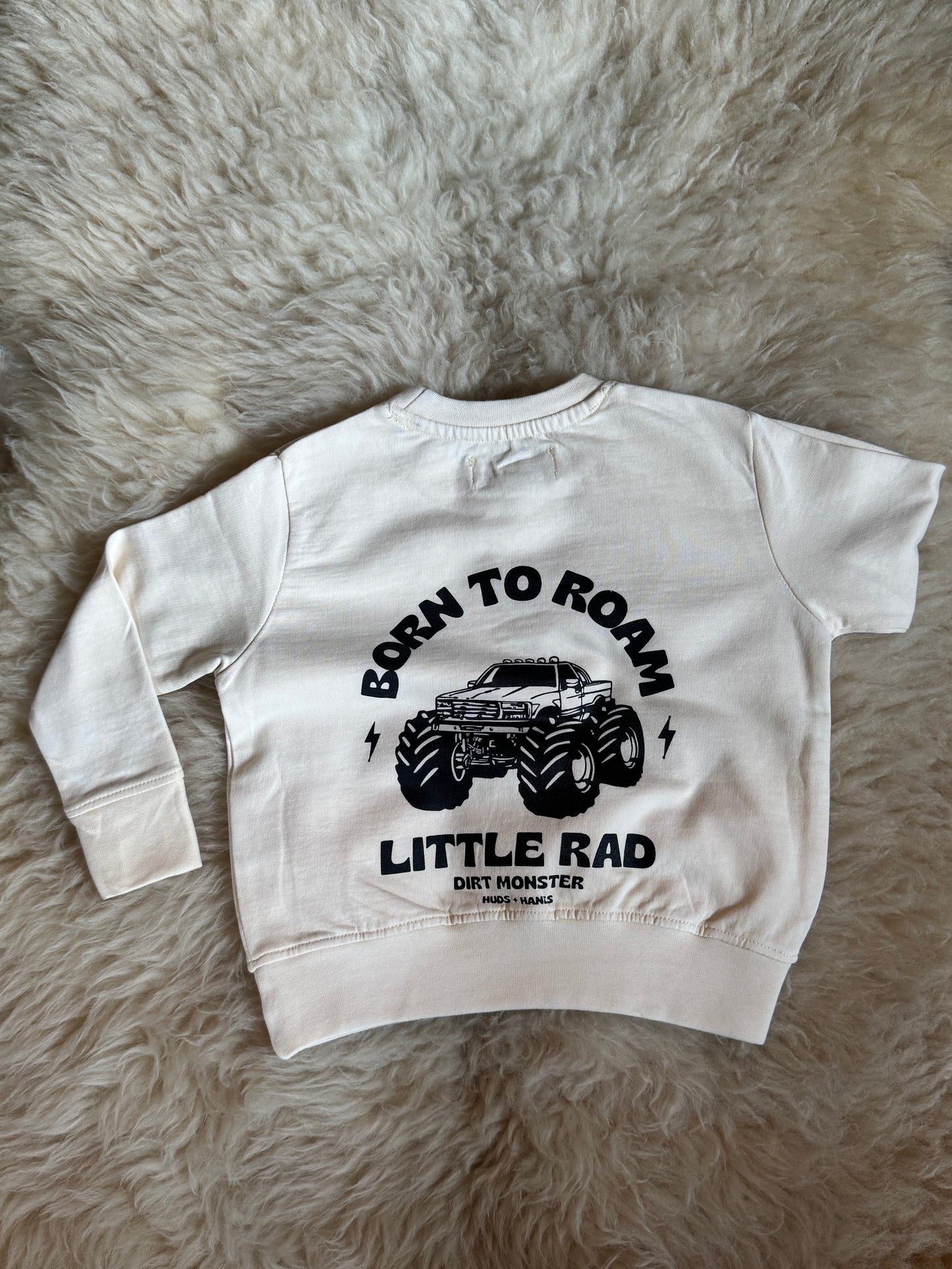 Born to Roam Monster Truck Crewneck