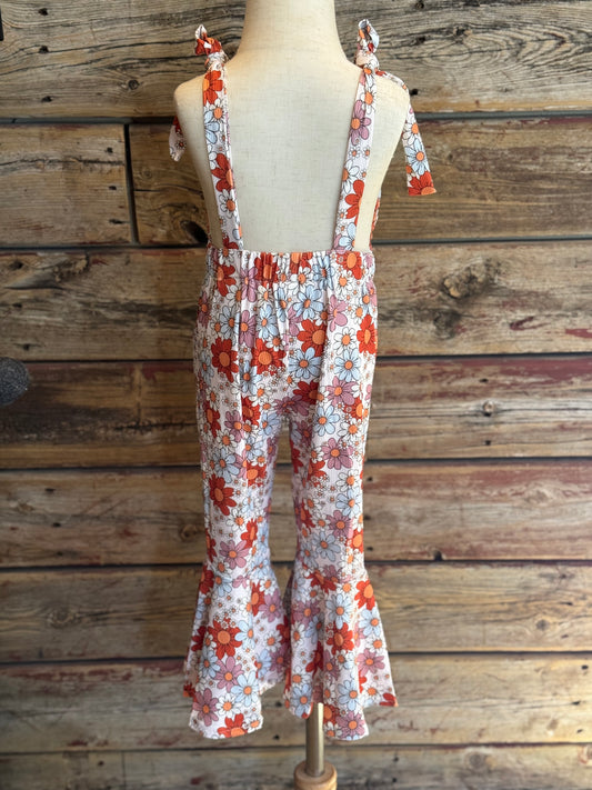 Retro Floral Jumpsuit
