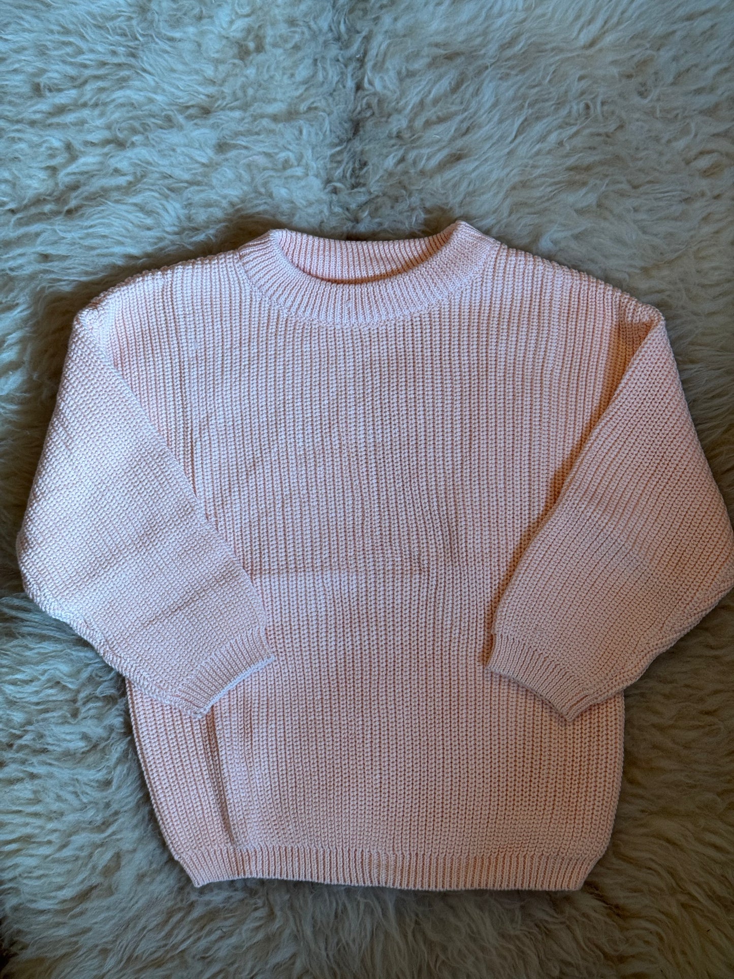 Pink Knit Sweater