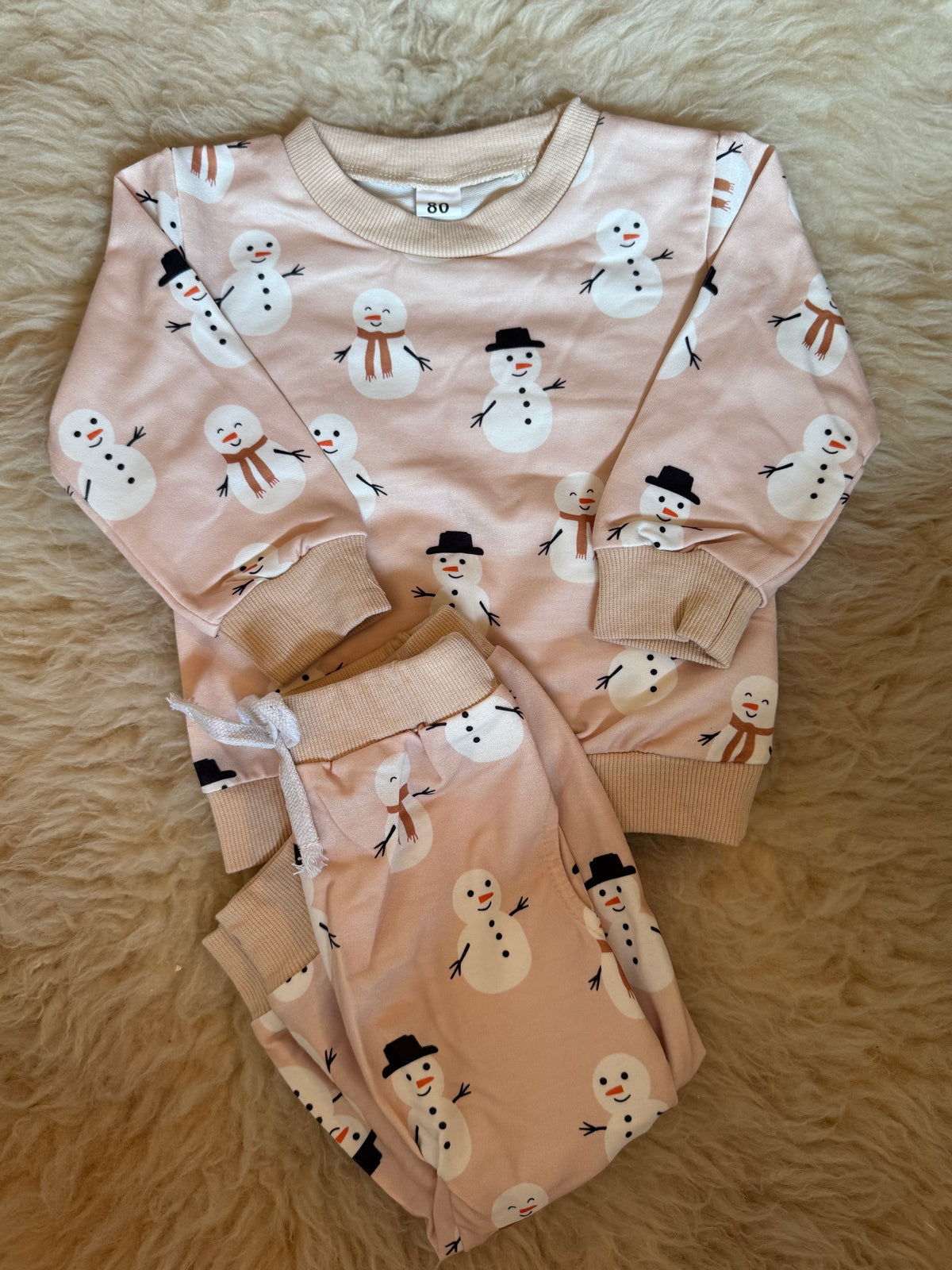 Snowman Jogger Set