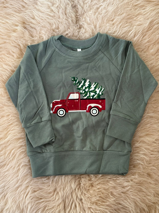Christmas Truck Sweatshirt