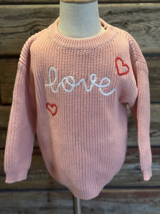 Love VDay Knit Sweater