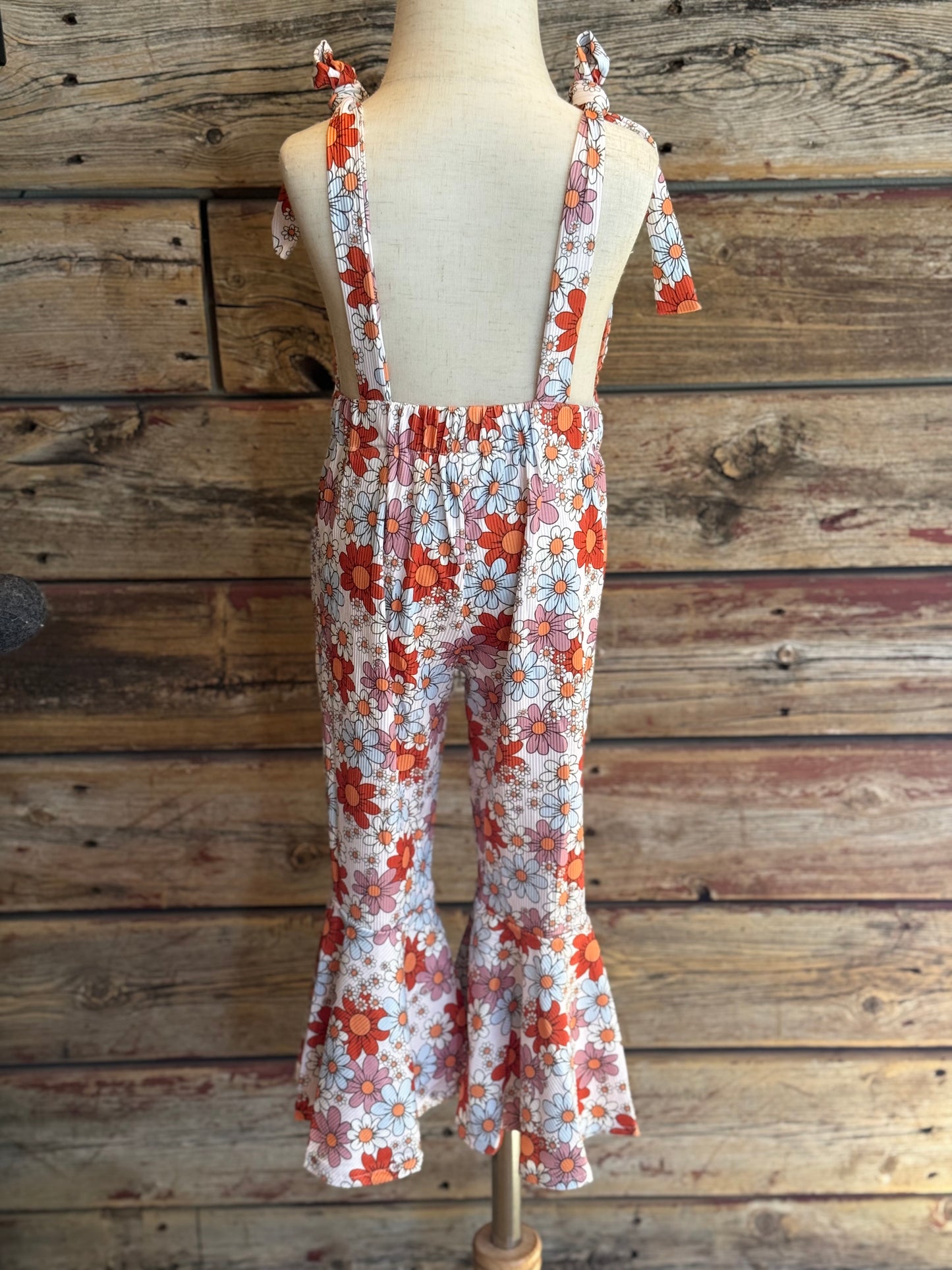 Retro Floral Jumpsuit