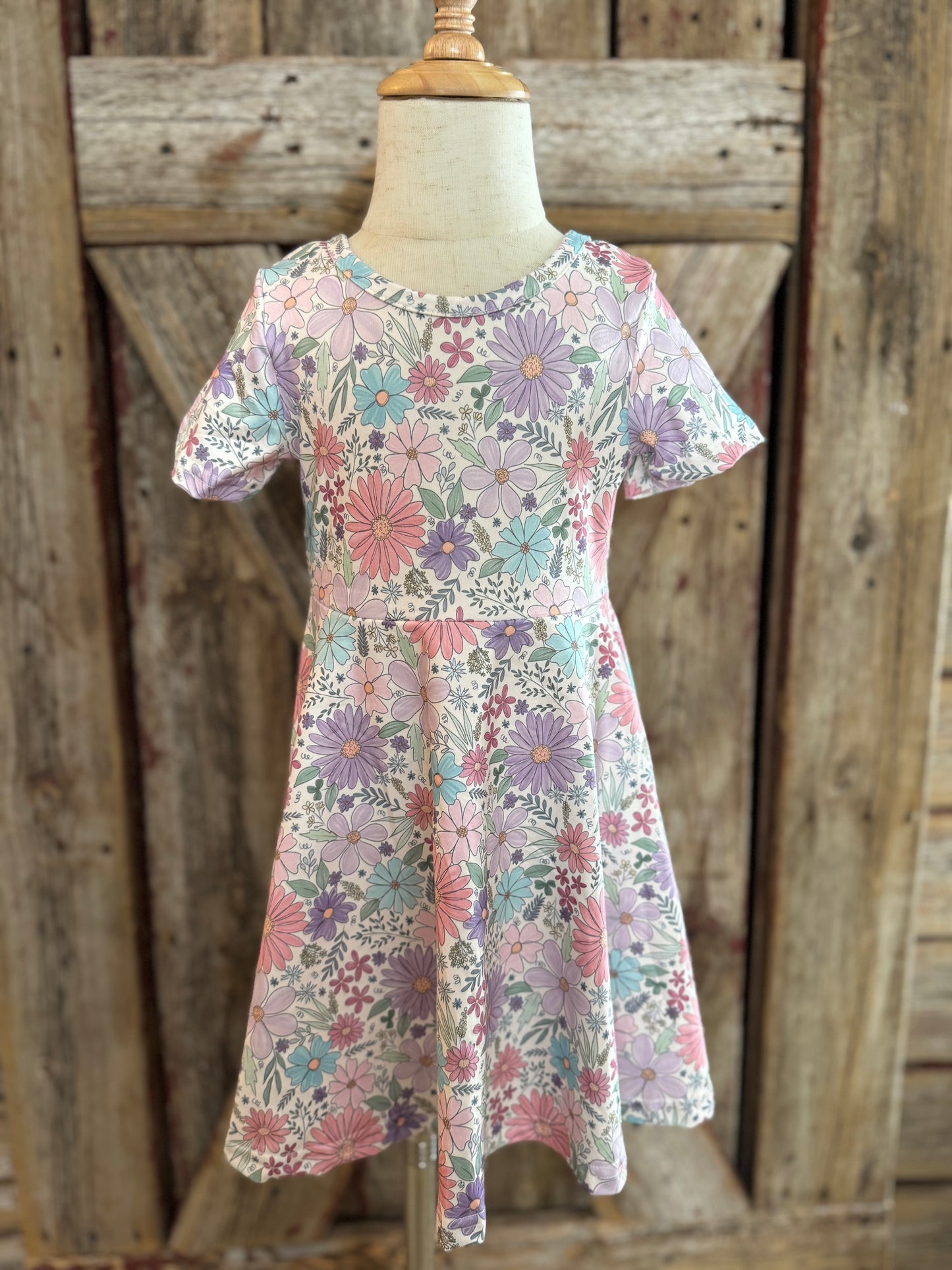 Pastel Floral Dress