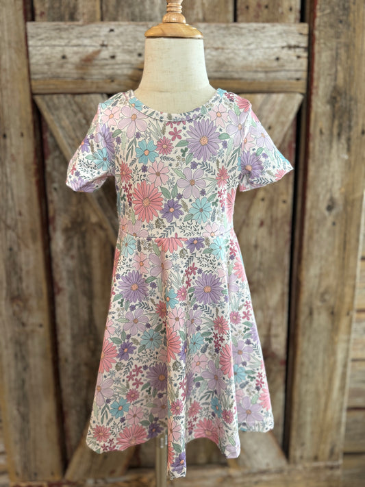 Pastel Floral Dress