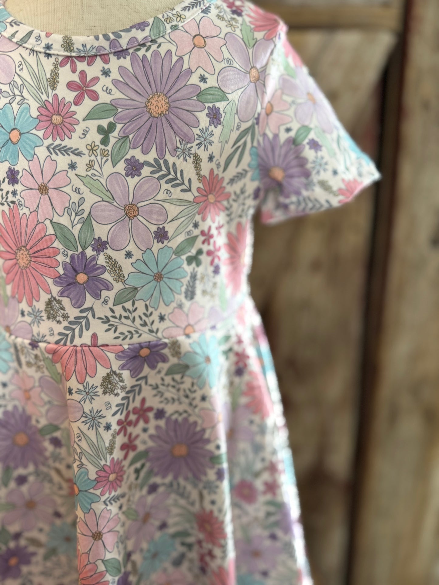 Pastel Floral Dress