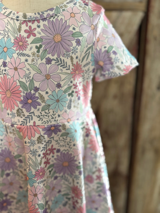 Pastel Floral Dress