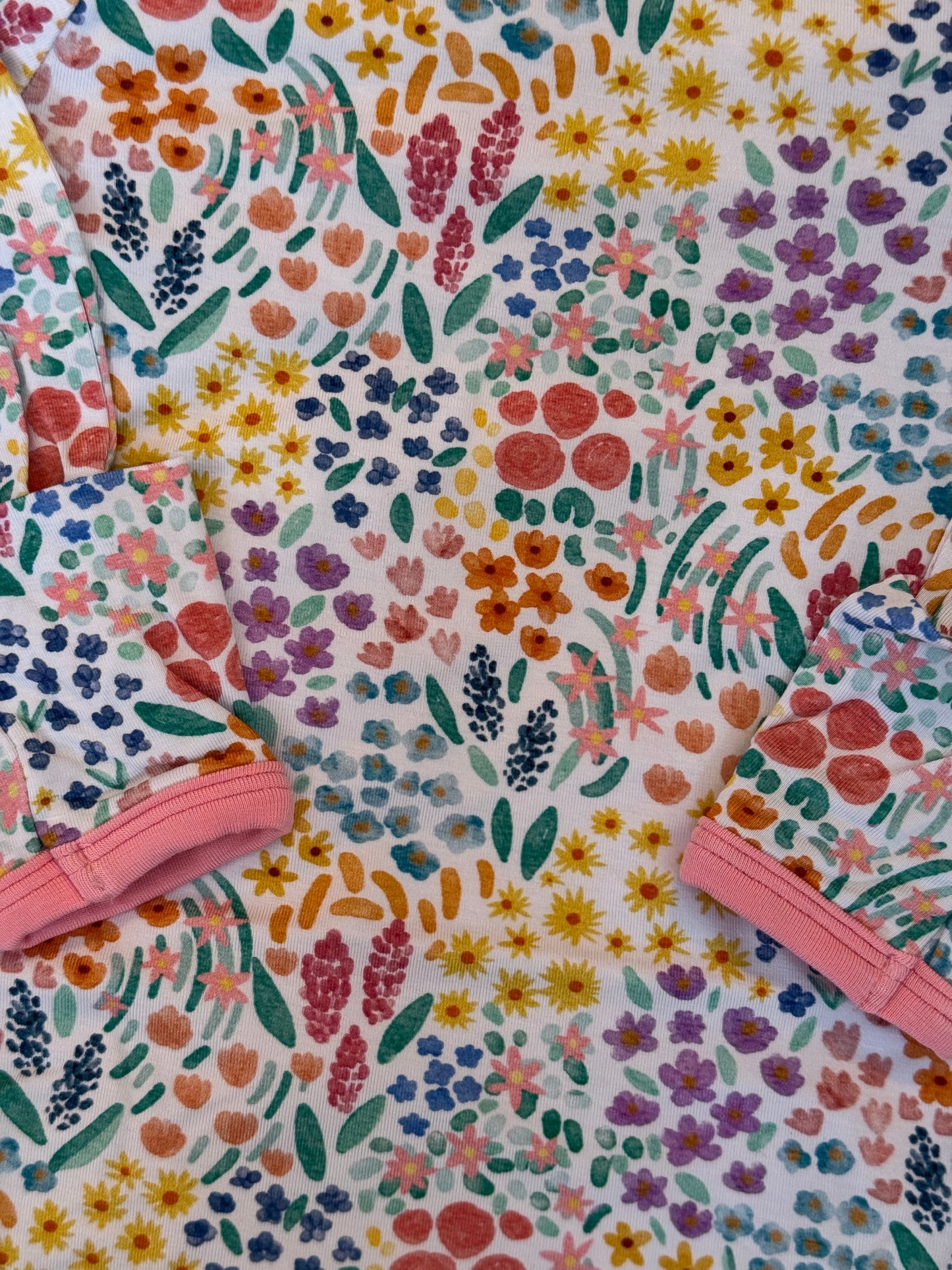 Whimsical Floral Onesie