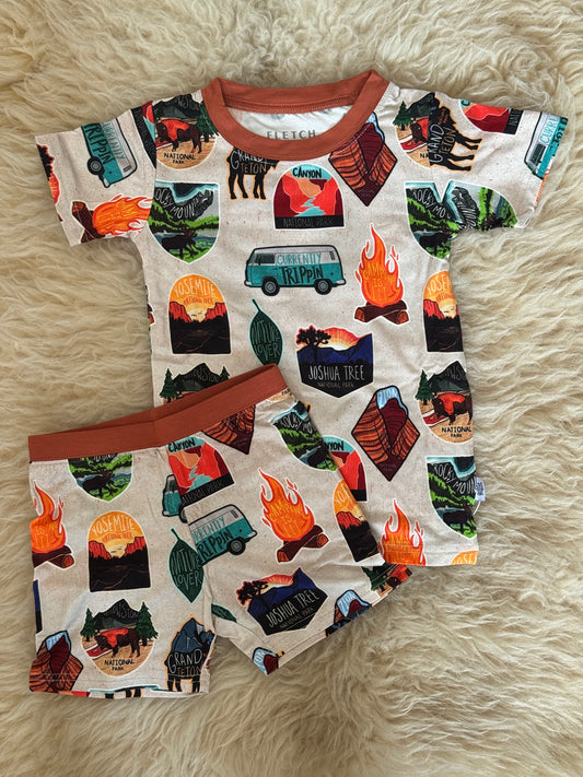 Tiny Traveler Short Set