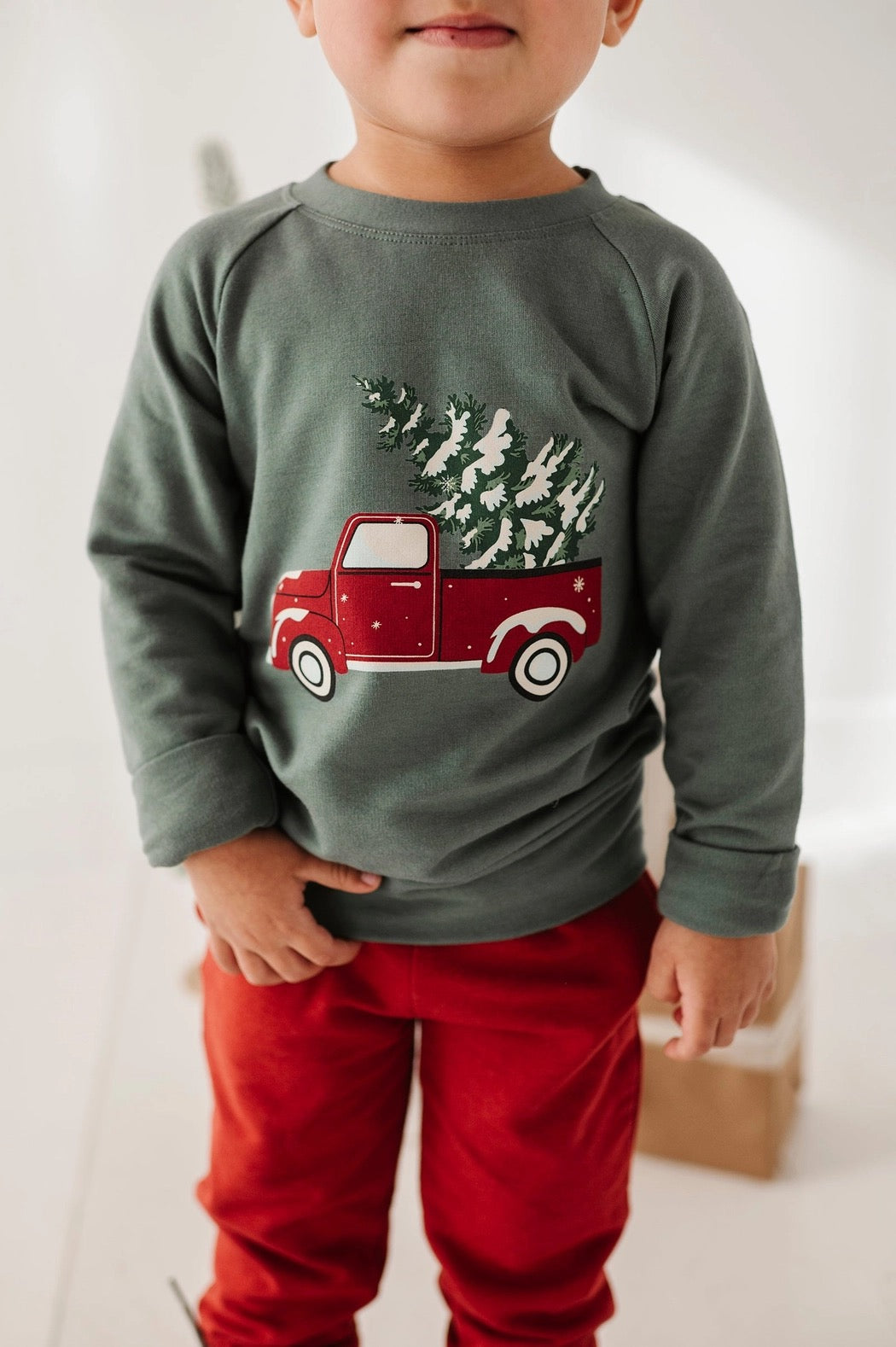 Christmas Truck Sweatshirt